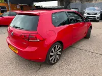 Used VW Golf VII GT 2017 Red Hatchback