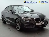Used BMW 218 Sport Line 134 HP (98 kW) 2018 Black Coupe