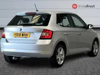 Used Skoda Fabia SE L 75 HP (55 kW) 2018 Silver Hatchback