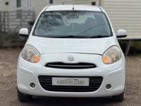 Begagnad Nissan Micra Acenta 2011 Vit Halvkombi