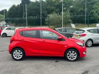 Used Vauxhall Viva 75 HP (55 kW) 2015 Red Hatchback