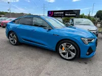 Used Audi e-tron Sportback Comfort 300 kW (408 HP) 2021 Blue SUV