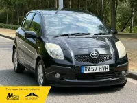 Used Toyota Yaris 2007 Black Hatchback