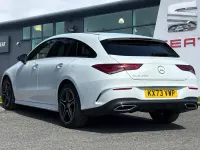 Used Mercedes CLA200 Shooting Brake AMG line 2023 White Estate