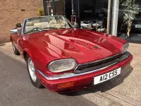 Used Jaguar XJS 238 HP (175 kW) 1993 Red Cabriolet