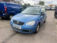 Used VW Polo S 64 HP (47 kW) 2007 Blue Hatchback
