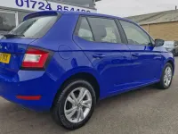 Used Skoda Fabia SE 60 HP (44 kW) 2021 Blue Hatchback