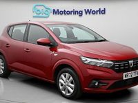 Used Dacia Sandero Comfort 91 HP (66 kW) 2022 Red Hatchback