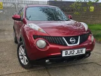Used Nissan Juke Tekna 190 HP (139 kW) 2012 Red SUV