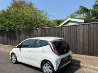 Used Toyota Aygo x-press 69 HP (50 kW) 2016 White Hatchback
