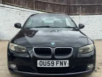 Used BMW 320 Cabriolet 2009 Black Cabriolet