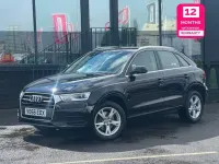 Used Audi Q3 150 HP (110 kW) 2016 Black SUV