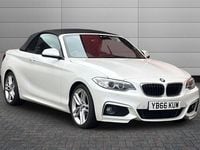 Used BMW 220 M Sport 190 HP (139 kW) 2017 White Cabriolet