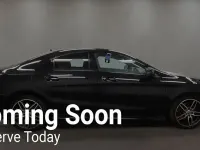 Used Mercedes CLA220 AMG line 177 HP (130 kW) 2017 Black Coupe