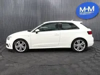 Used Audi A3 S-Line 110 HP (80 kW) 2013 White Hatchback