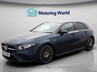 Used Mercedes A200 Exclusive 163 HP (119 kW) 2020 Blue Hatchback