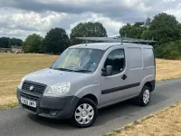 Used Fiat Doblò 85 HP (62 kW) 2008 Grey MPV