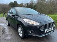 Used Ford Fiesta Zetec 82 HP (60 kW) 2014 Black Hatchback