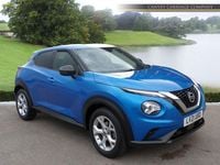 Used Nissan Juke N-Connecta 2021 Blue SUV