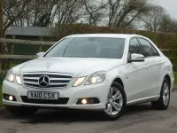 Used Mercedes E220 SE 2010 White Sedan