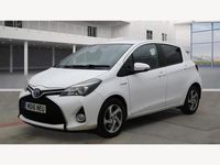 Used Toyota Yaris Hybrid 2016 White Hatchback