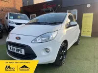 Begagnad Ford Ka Zetec 69 HK (50 kW) 2016 Vit Halvkombi