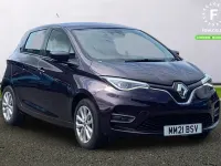 Used Renault Zoe Iconic 80 kW (109 HP) 2021 Mauve/purple Hatchback