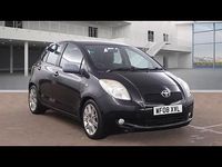 Used Toyota Yaris SR 87 HP (63 kW) 2008 Black Hatchback
