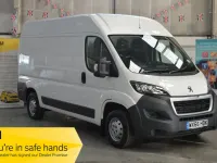 Used Peugeot Boxer 130 HP (95 kW) 2016 White Van
