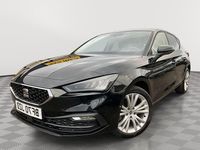 Used Seat Leon SE Dynamic 110 HP (80 kW) 2020 Black Hatchback