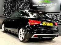Used Audi A1 S-Line 122 HP (89 kW) 2015 Black Hatchback