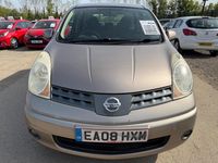 Used Nissan Note Acenta 110 HP (80 kW) 2008 Beige Hatchback