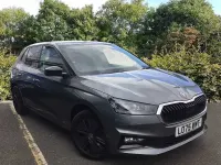 Used Skoda Fabia Design Edition 85 HP (62 kW) 2026 Graphite grey metallic black magic pearl effect Hatchback