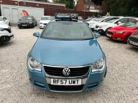 Used VW Eos 140 HP (102 kW) 2007 Blue Cabriolet