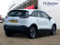 Used Vauxhall Crossland Design Edition 108 HP (79 kW) 2022 White SUV