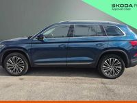 Used Skoda Kodiaq SE L Executive 150 HP (110 kW) 2023 Petrol blue metallic SUV