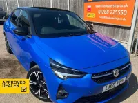 Used Vauxhall Corsa SRi 101 HP (74 kW) 2021 Blue Hatchback