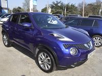 Used Nissan Juke Tekna 117 HP (86 kW) 2015 Blue SUV