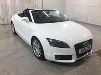 Used Audi TT Roadster S-Line 160 HP (117 kW) 2011 White Cabriolet
