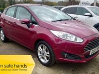 Used Ford Fiesta Zetec 2015 Red Hatchback