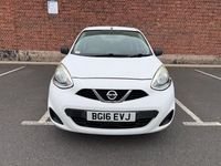 Begagnad Nissan Micra Visia 2016 Vit Halvkombi