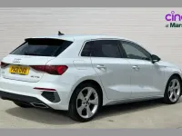 Used Audi A3 S-Line 147 HP (108 kW) 2021 White Sedan