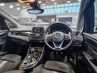 Used BMW 218 Sport Line 136 HP (100 kW) 2015 Grey Hatchback