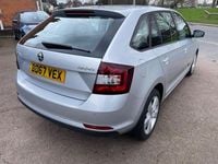 Used Skoda Rapid SE 95 HP (69 kW) 2017 Silver Hatchback
