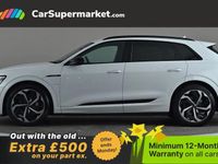 Used Audi e-tron Black Edition 230 kW (313 HP) 2022 White SUV