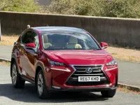 Used Lexus NX300h 197 HP (144 kW) 2017 Red SUV