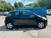 Used Toyota Yaris 85 HP (62 kW) 2007 Black Hatchback