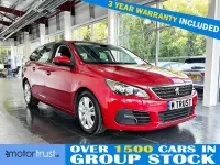 Used Peugeot 308 SW Active 120 HP (88 kW) 2018 Red Estate