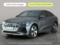 Used Audi e-tron S-Line 300 kW (408 HP) 2021 Grey SUV