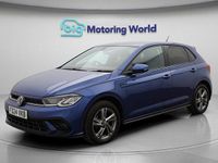 Used VW Polo R-line 95 HP (69 kW) 2024 Blue Hatchback